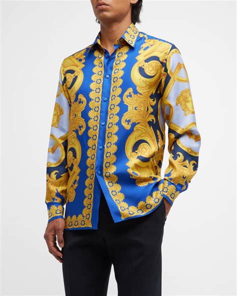 versace shirt mens gumtree|1st copy Versace shirt men.